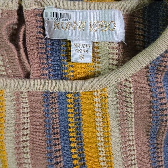 Ronny Kobo Multicolor Striped Maxi Dress - Picture 7 of 9